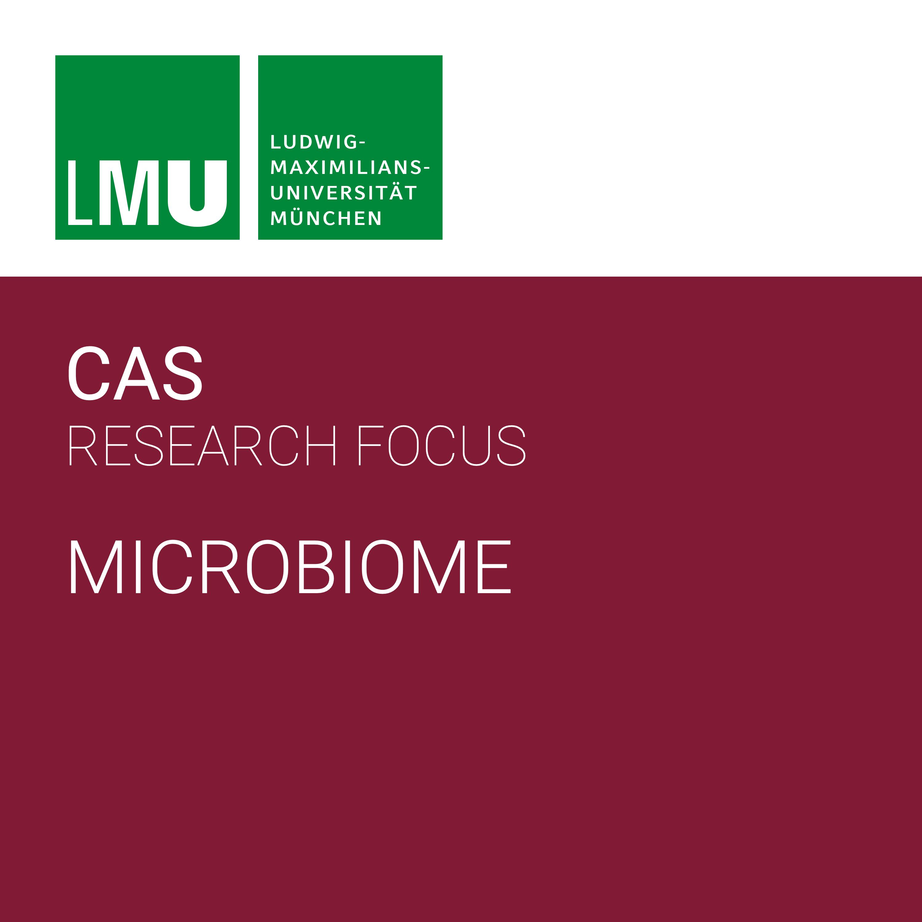 Center for Advanced Studies (CAS) Research Focus Microbiome