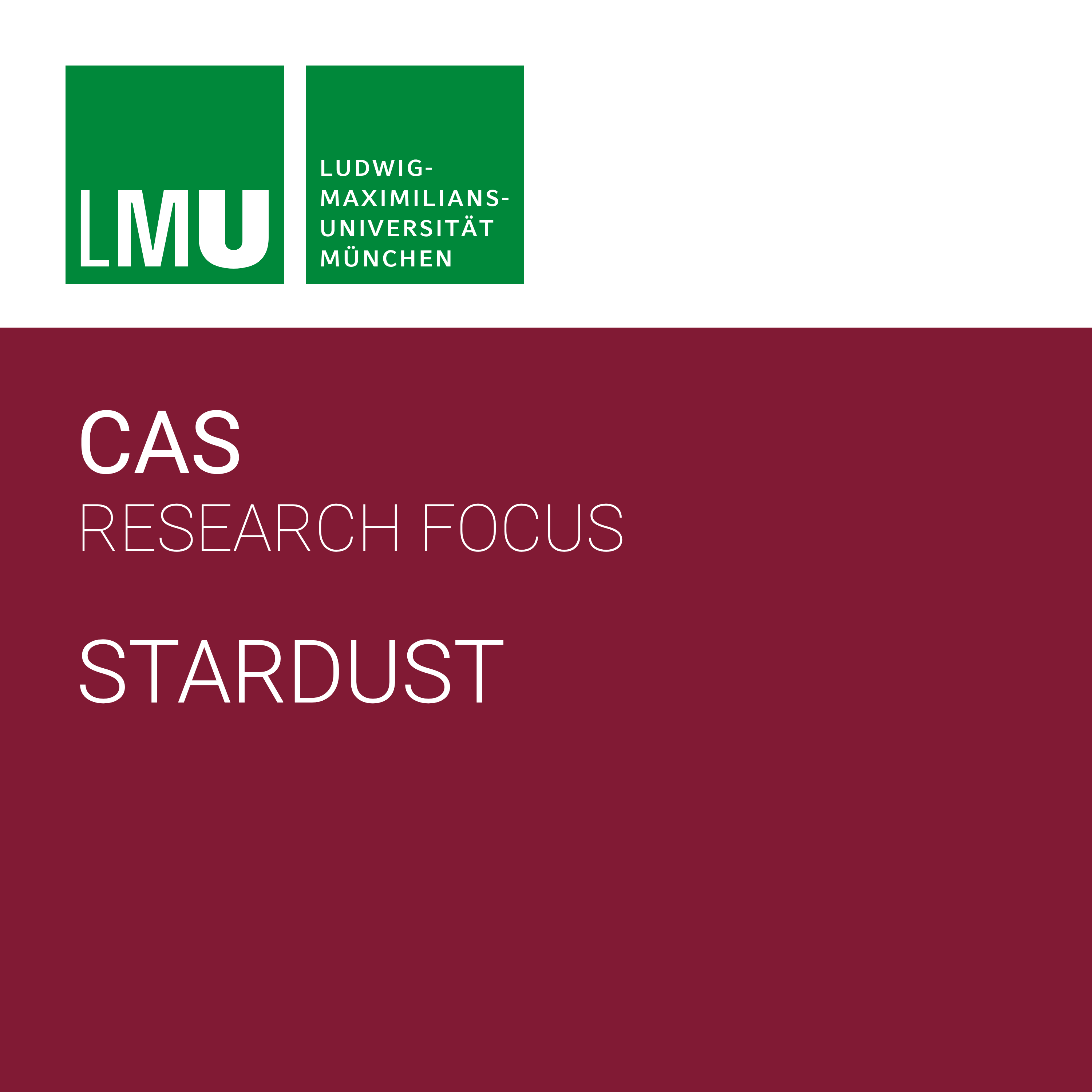 Center for Advanced Studies (CAS) Research Focus Stardust